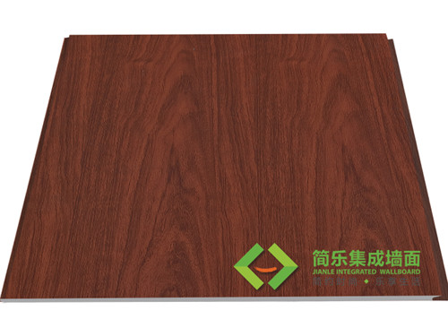 簡(jiǎn)樂(lè)環(huán)保集成墻面-金絲紅檀